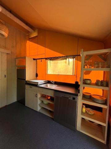 Luxe Safaritent Medley 5 Persoons Op Camping Rijsterbos Eksteriør bilde